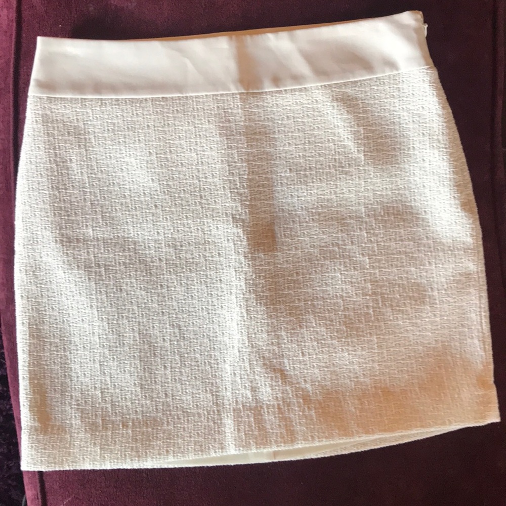 Calvin Klein mini-skirt with faux leather band